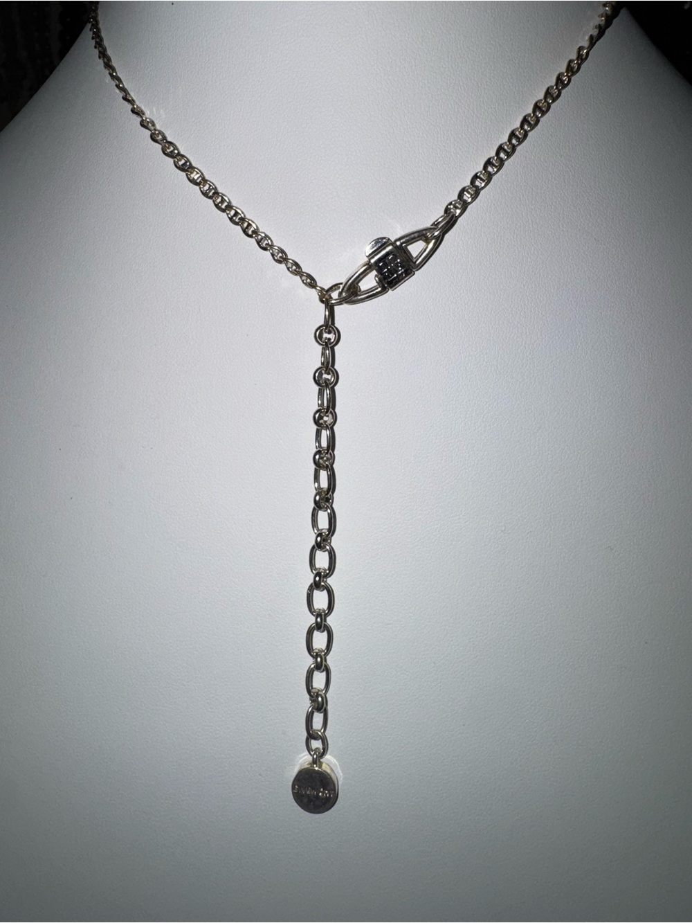 Givenchy Lariat Tennis Necklace - Picture 7 of 7